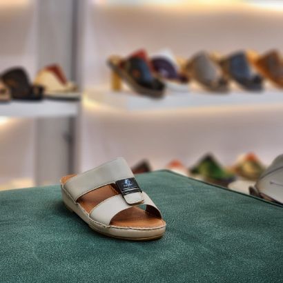 صورة حذاء تميمي جلد طبيعي مديل ت13